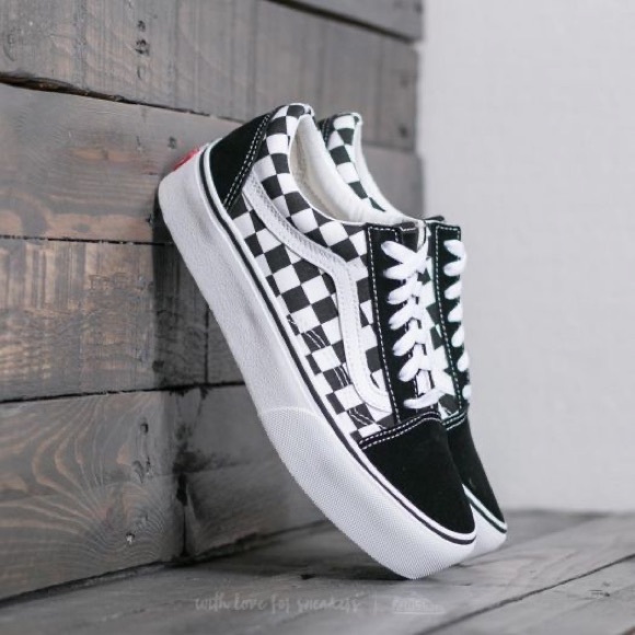 Vans Shoes - Vans Classic Checkered Platform Sneakers